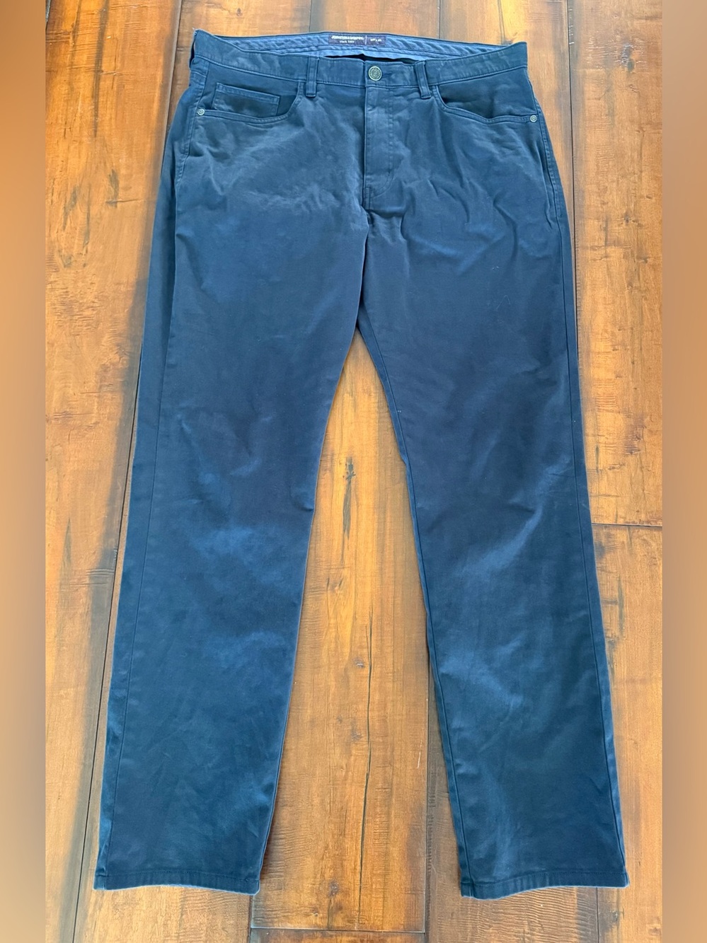 Johnston & Murphy Dark Gray Stretch Chinos